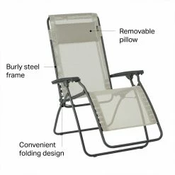 Lafuma Camp Chairs R Clip Lounge Chair -Primus Fashion Store BASC D2