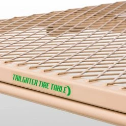 Tail Gaiter Tire Table Camp Tables Large Steel Tire Table -Primus Fashion Store TAN D2
