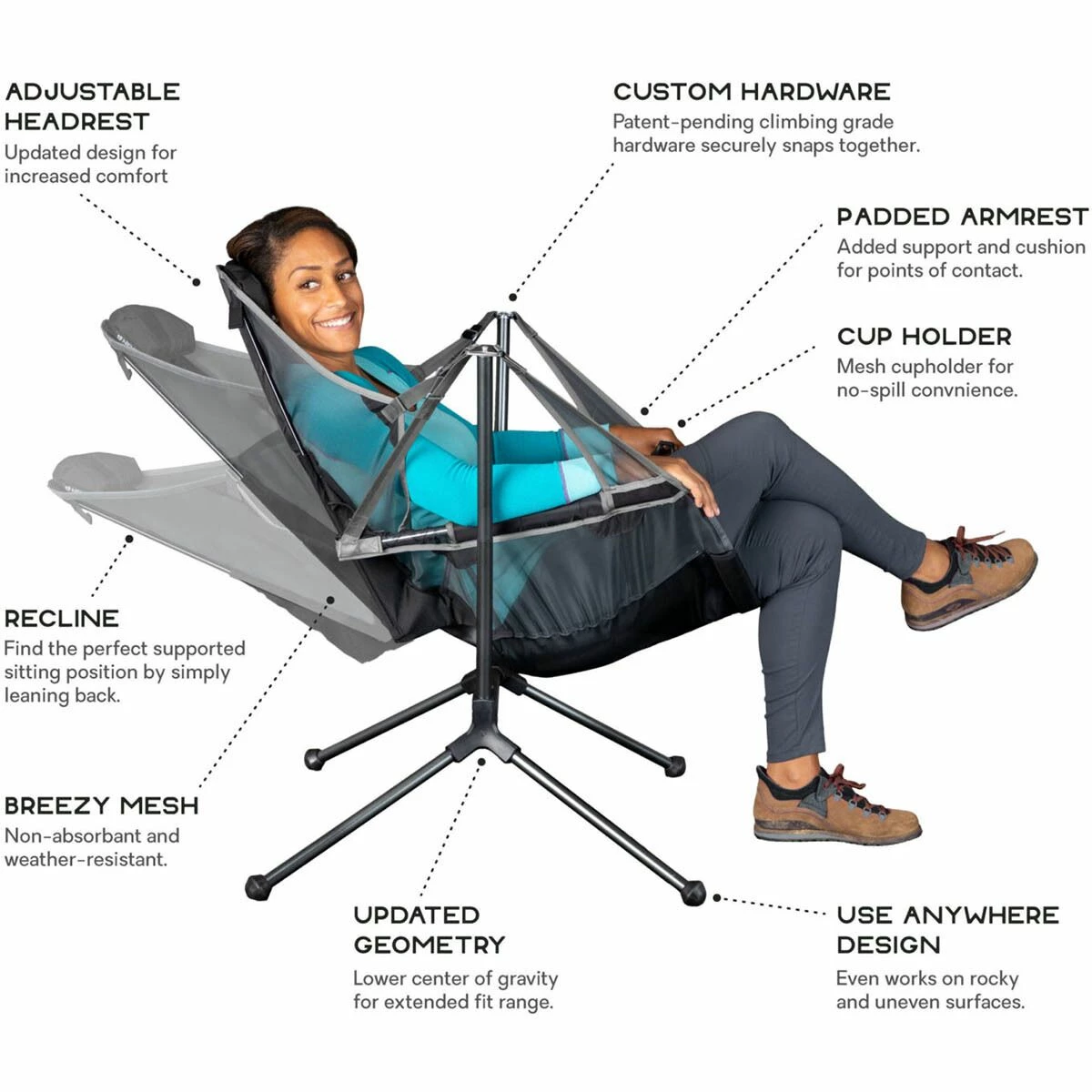 NEMO Equipment Inc. Camp Chairs Stargaze Luxury Recliner Camp Chair 11 NEMO Equipment Inc. Camp Chairs Stargaze Luxury Recliner Camp Chair - Image 11